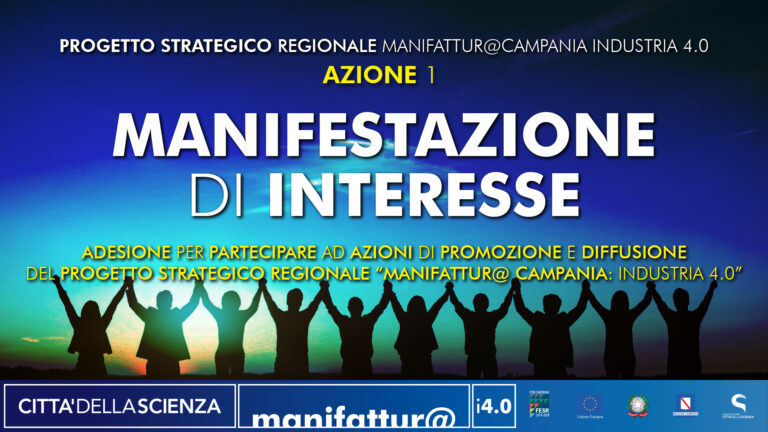MANIFESTAZIONE DI INTERESSE AZIONE 1 – COMMUNITY BUILDING ECOSISTEMA MANIFATTUR@ 4.0