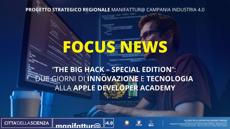 “The Big Hack – Special Edition”: due giorni di innovazione e tecnologia alla Apple Developer Academy