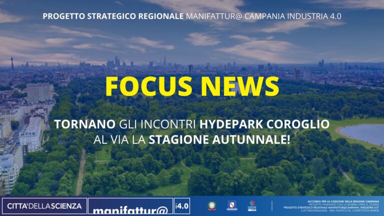 Tornano gli incontri di HydePark Coroglio – Al via la stagione autunnale!