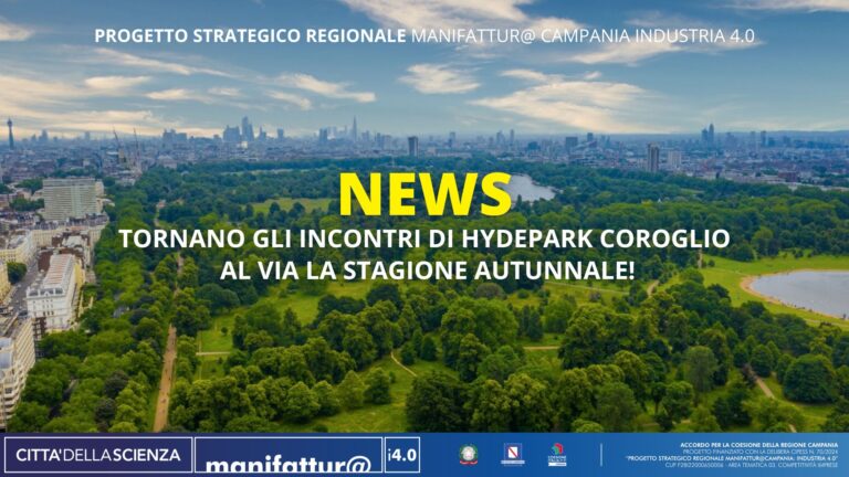Tornano gli incontri di HydePark Coroglio – Al via la stagione autunnale!