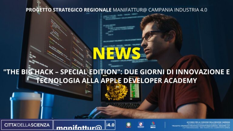 “The Big Hack – Special Edition”: due giorni di innovazione e tecnologia alla Apple Developer Academy