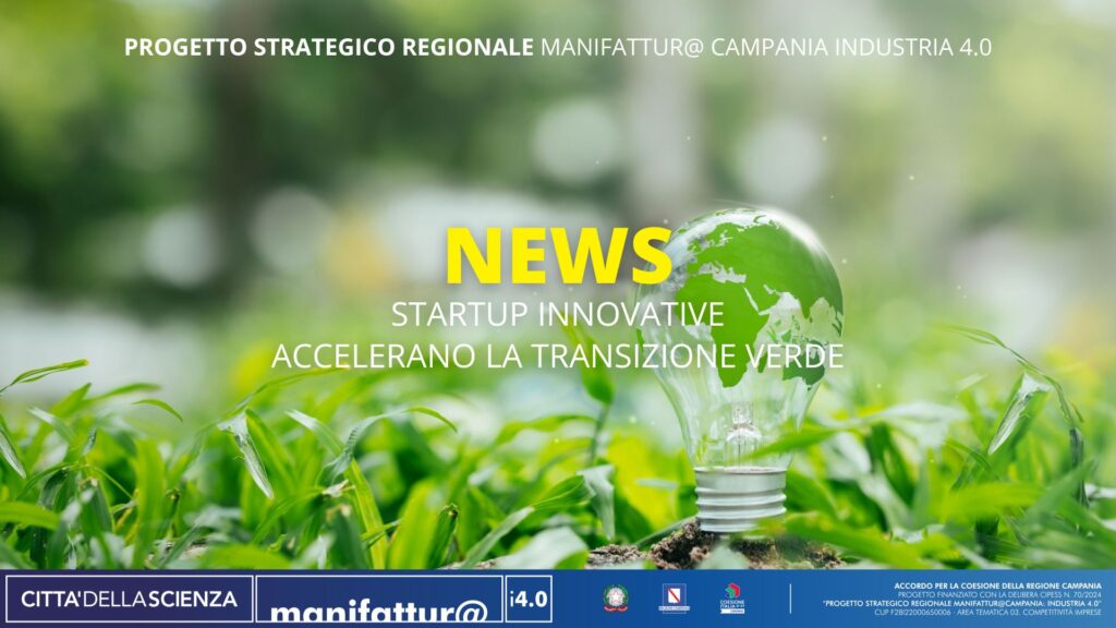 Startup innovative accelerano la transizione verde