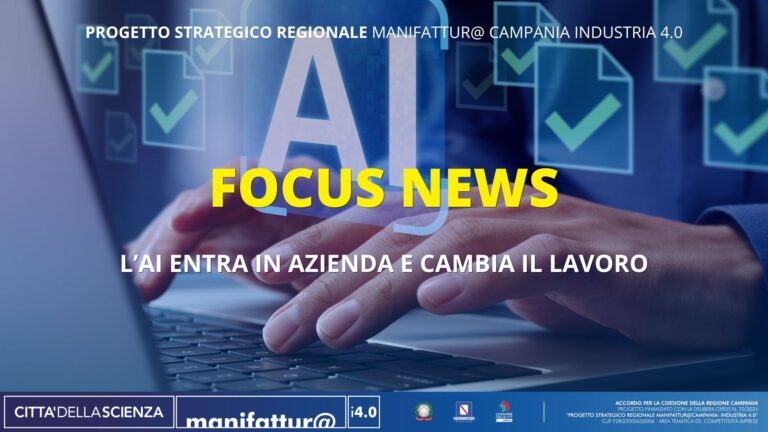 L’IA entra in azienda e cambia il lavoro
