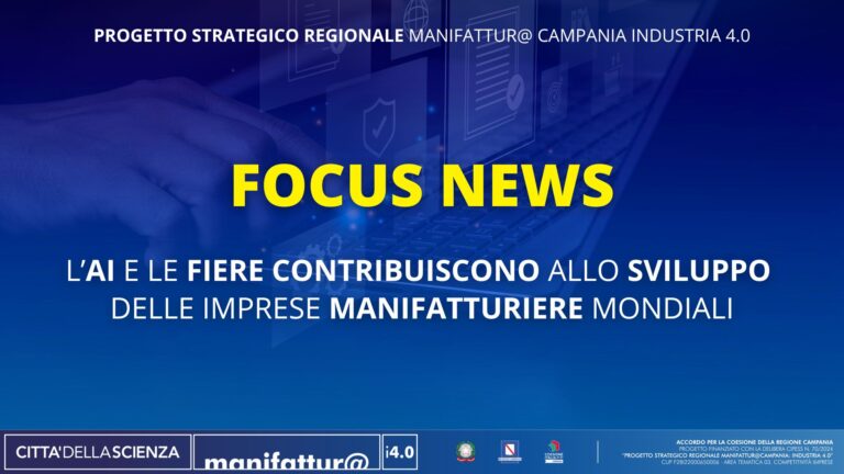 La manifattura può crescere con le fiere internazionali e gli investimenti in AI