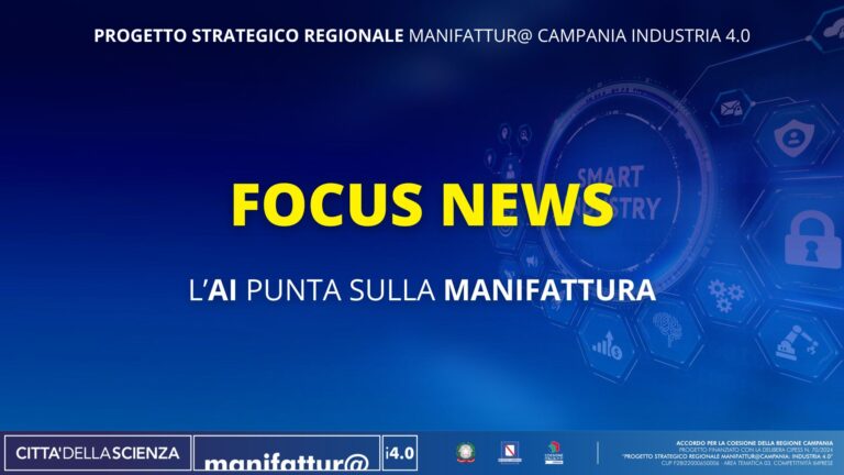 AI ed istruzione al servizio del settore manifatturiero