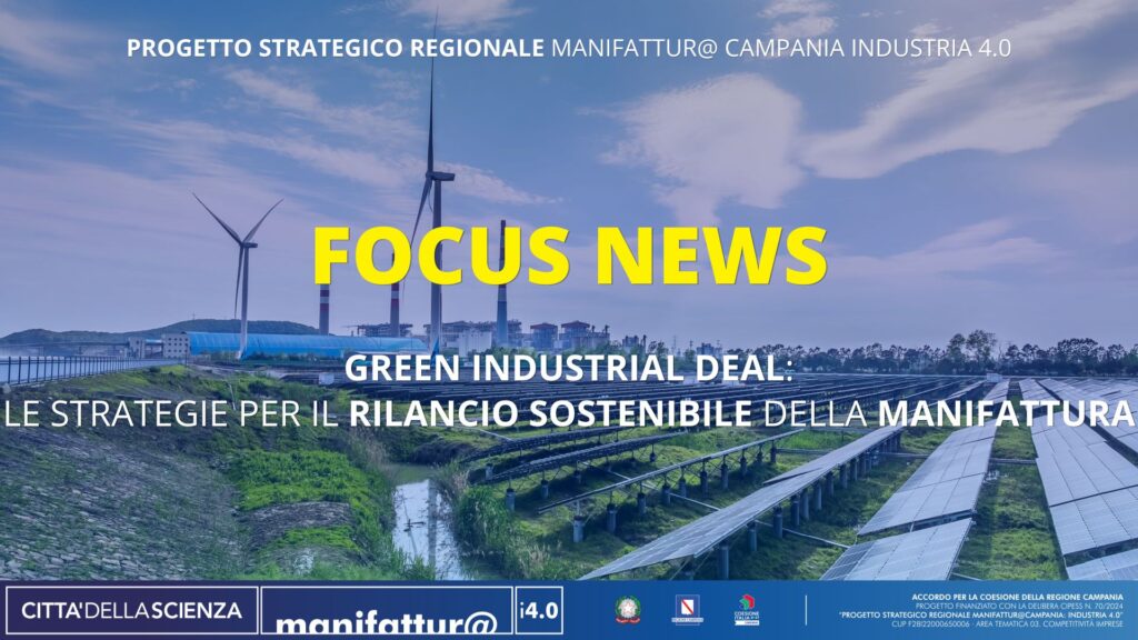 Green Industrial Deal. Le strategie per il rilancio sostenibile della manifattura